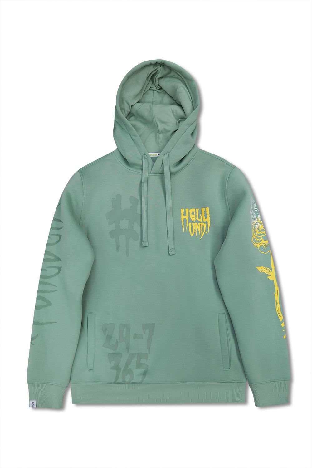 Highly Undrtd -Pullover Hoodie - Oxi Green