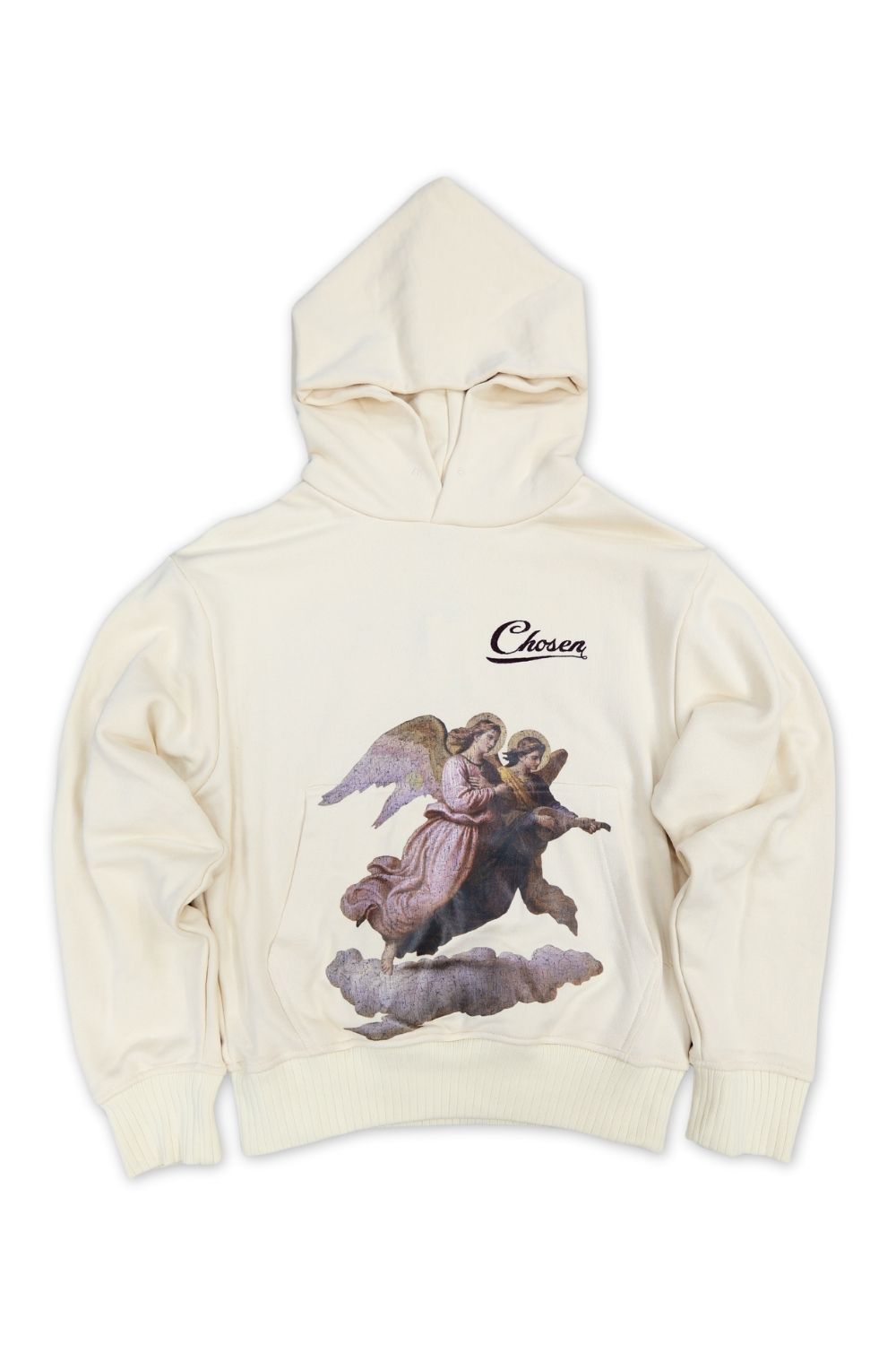 Chosen -The Angel of The Lord Pullover Hoodie - Bone