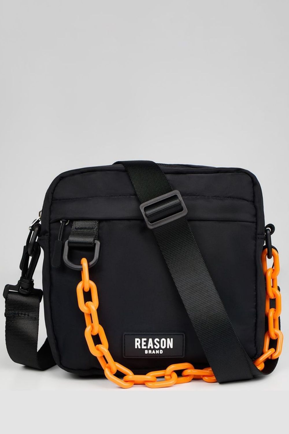 Reason -Brand Fanny Pack -Black