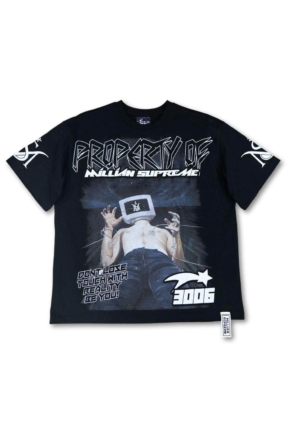 Property Of Millian Supreme Graphic T - Shirt