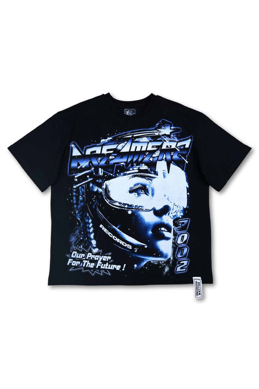 Dreamerz -Records Graphic T - Shirt  -Black