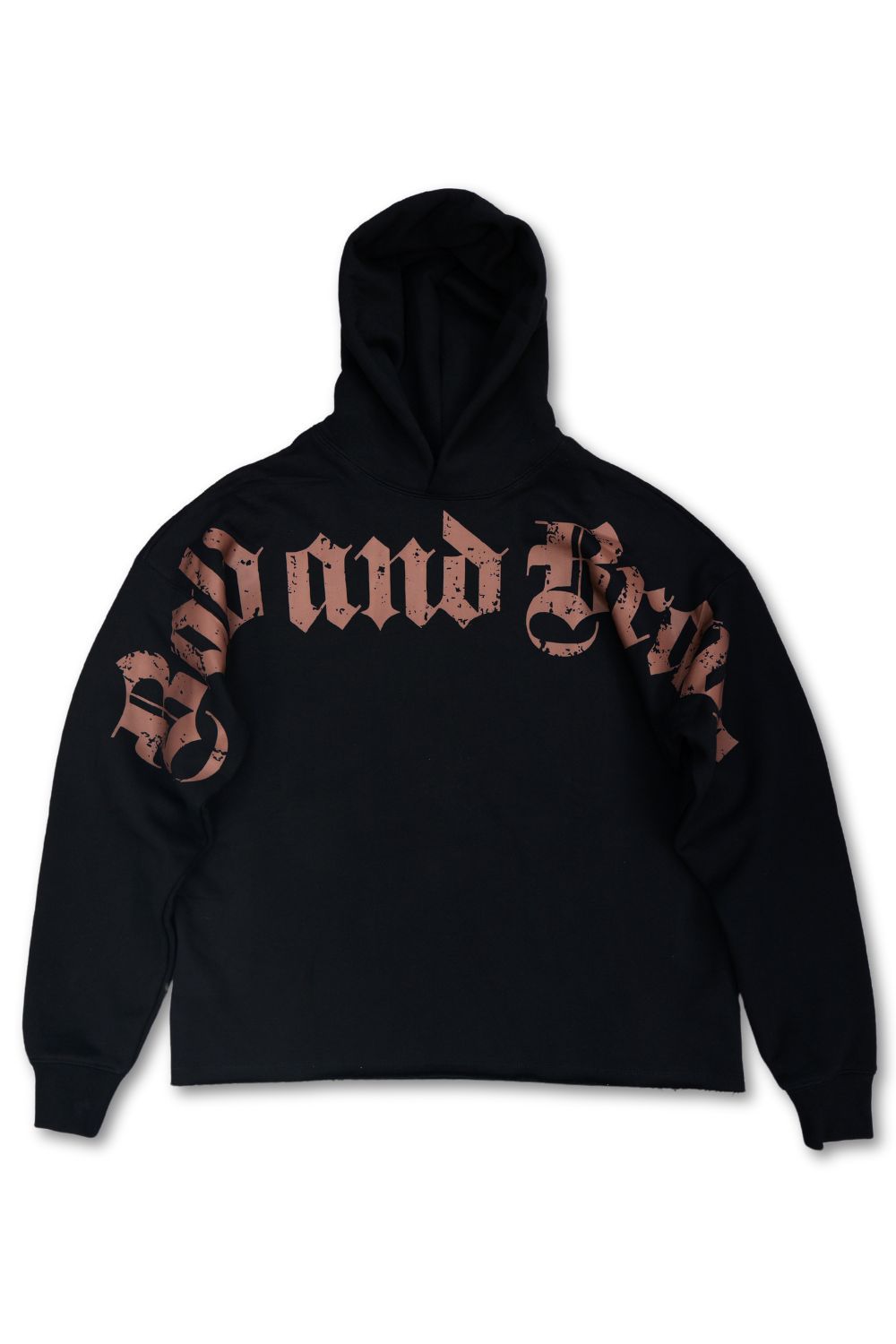 Roku Studio Bold And Brave Cropped Hoodie - Black