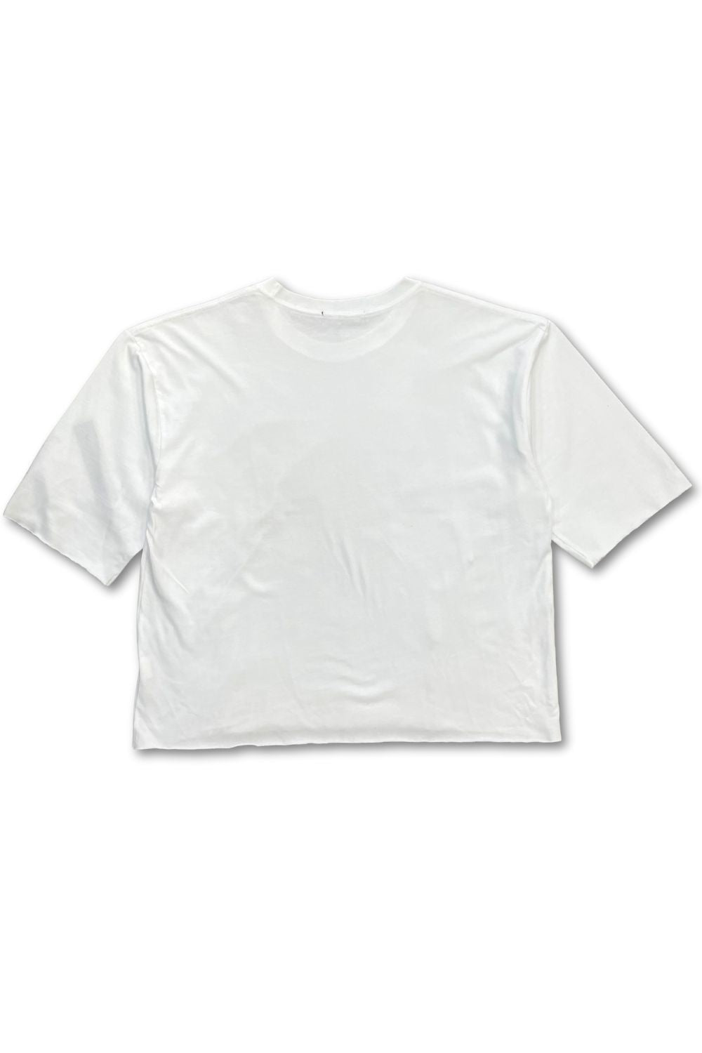 Redemption Cropped Graphic T - Shirt - White