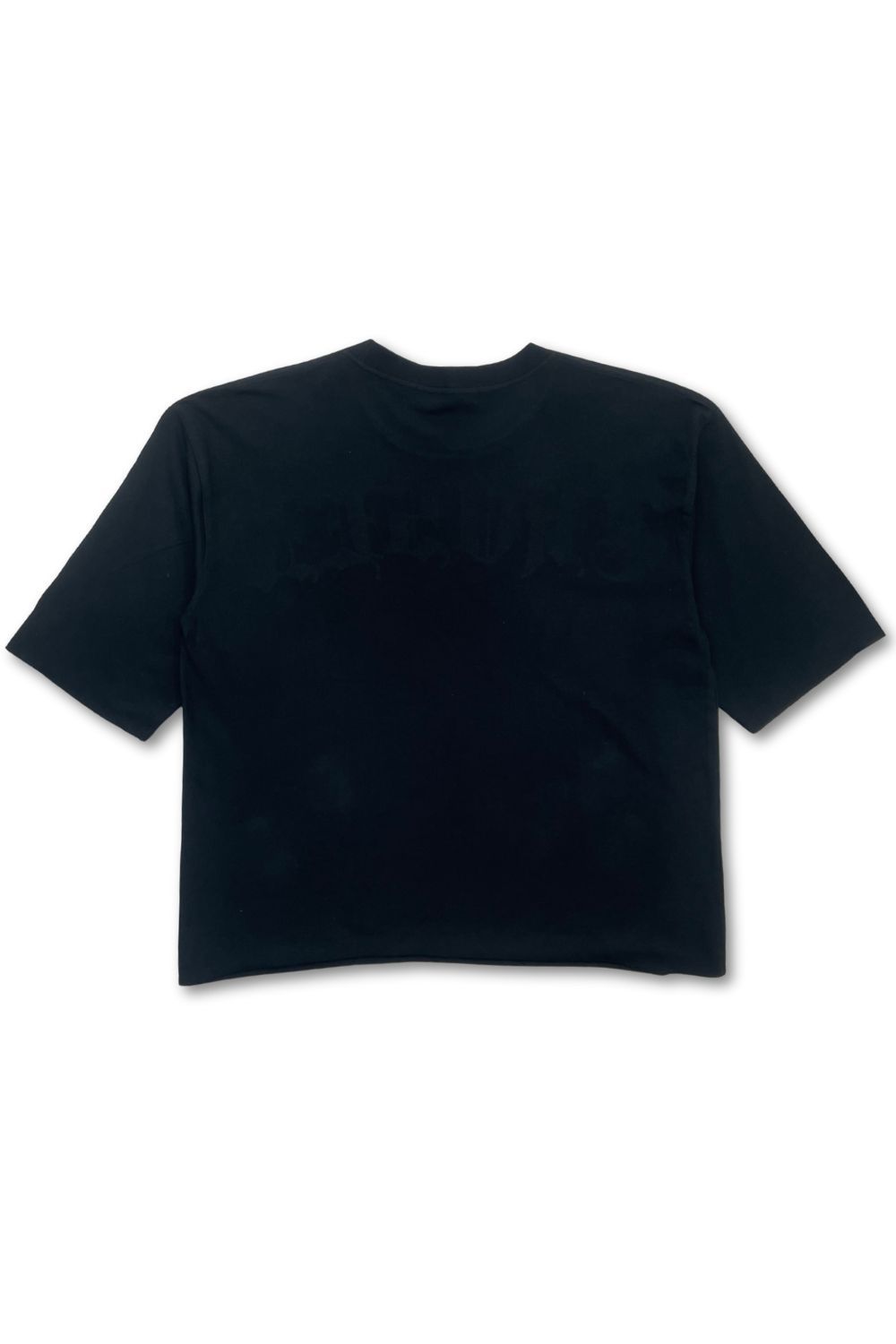 Redemption Cropped Graphic T - Shirt - Black