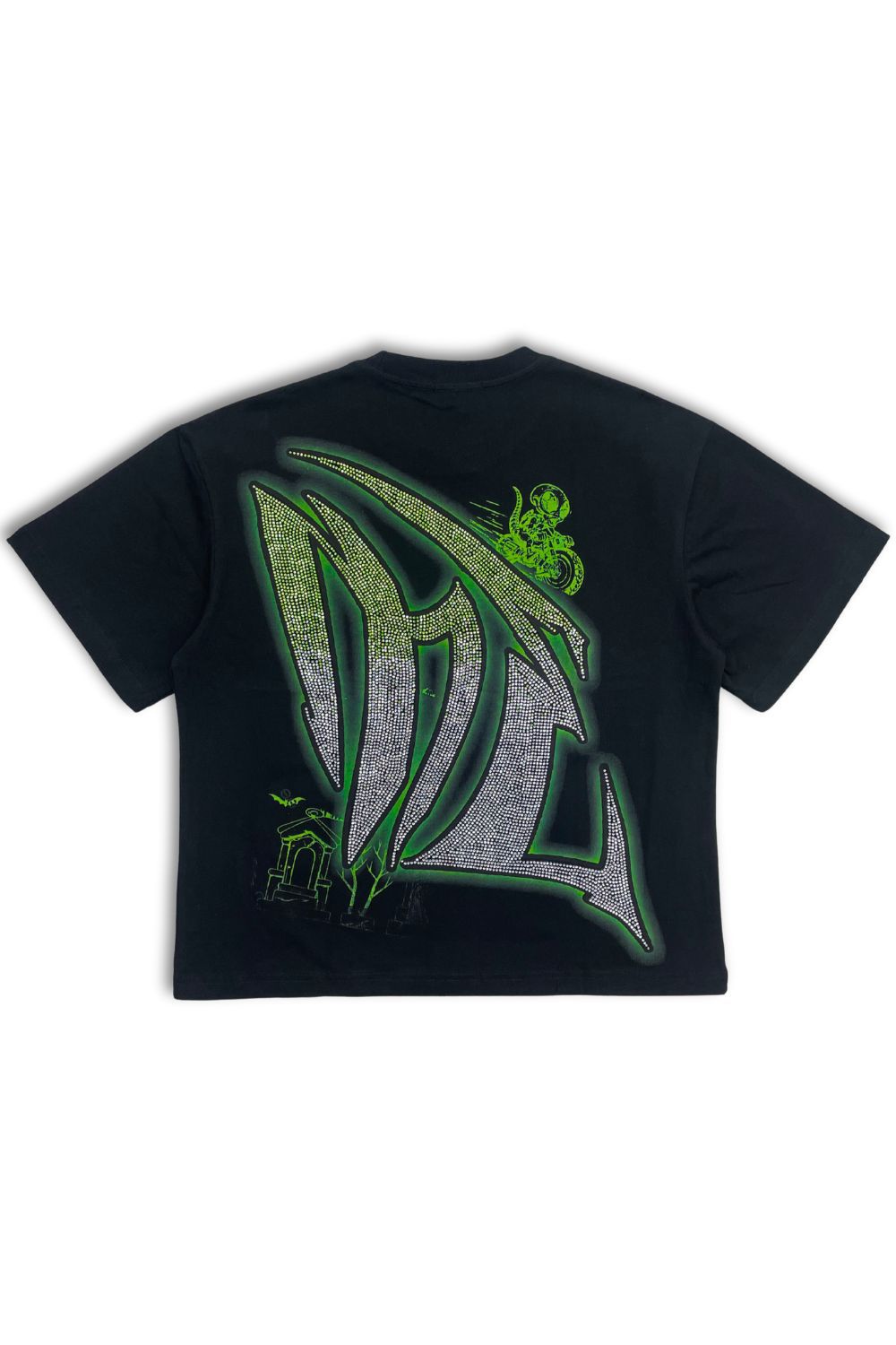 Mixed Emotions Goblin Rhinestone T - Shirt