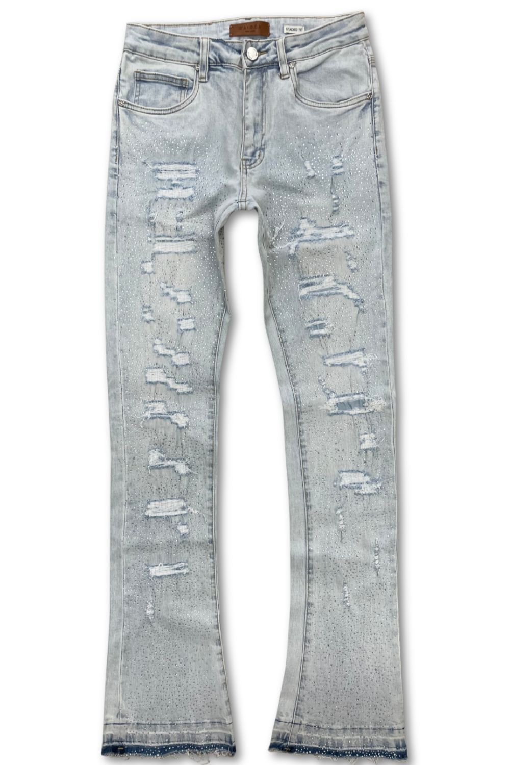 Waimea Rhinestone Stacked Jeans
