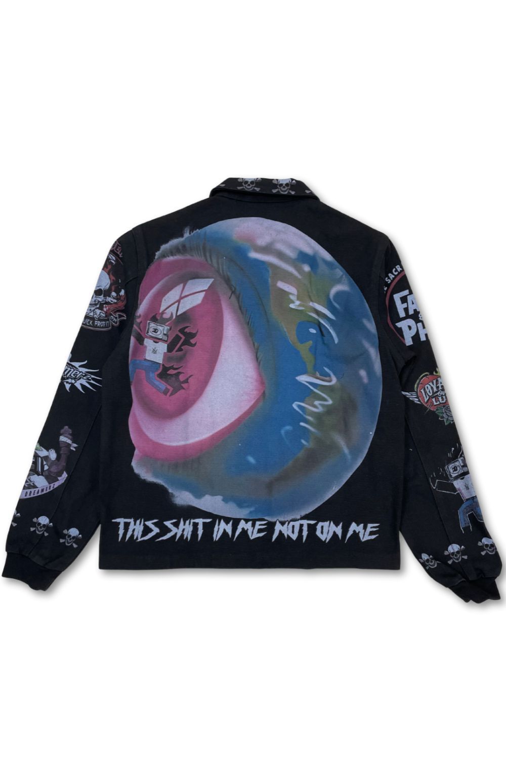 Millian Supreme New World Order Trucker Jacket