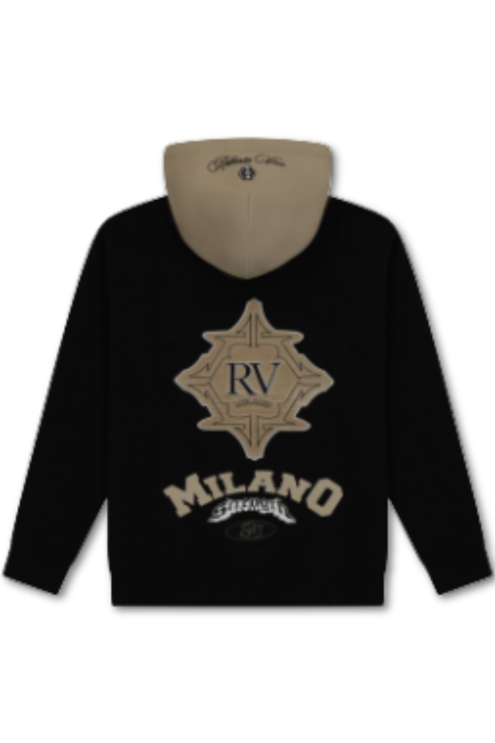 Roberto Vino Milano Strength Hoodie - Black
