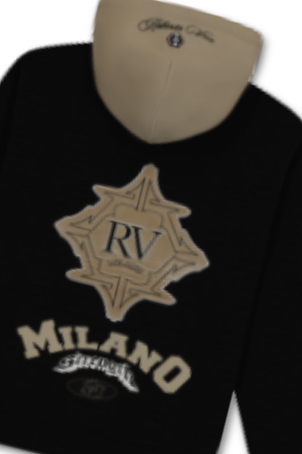 Roberto Vino Milano Strength Hoodie - Black