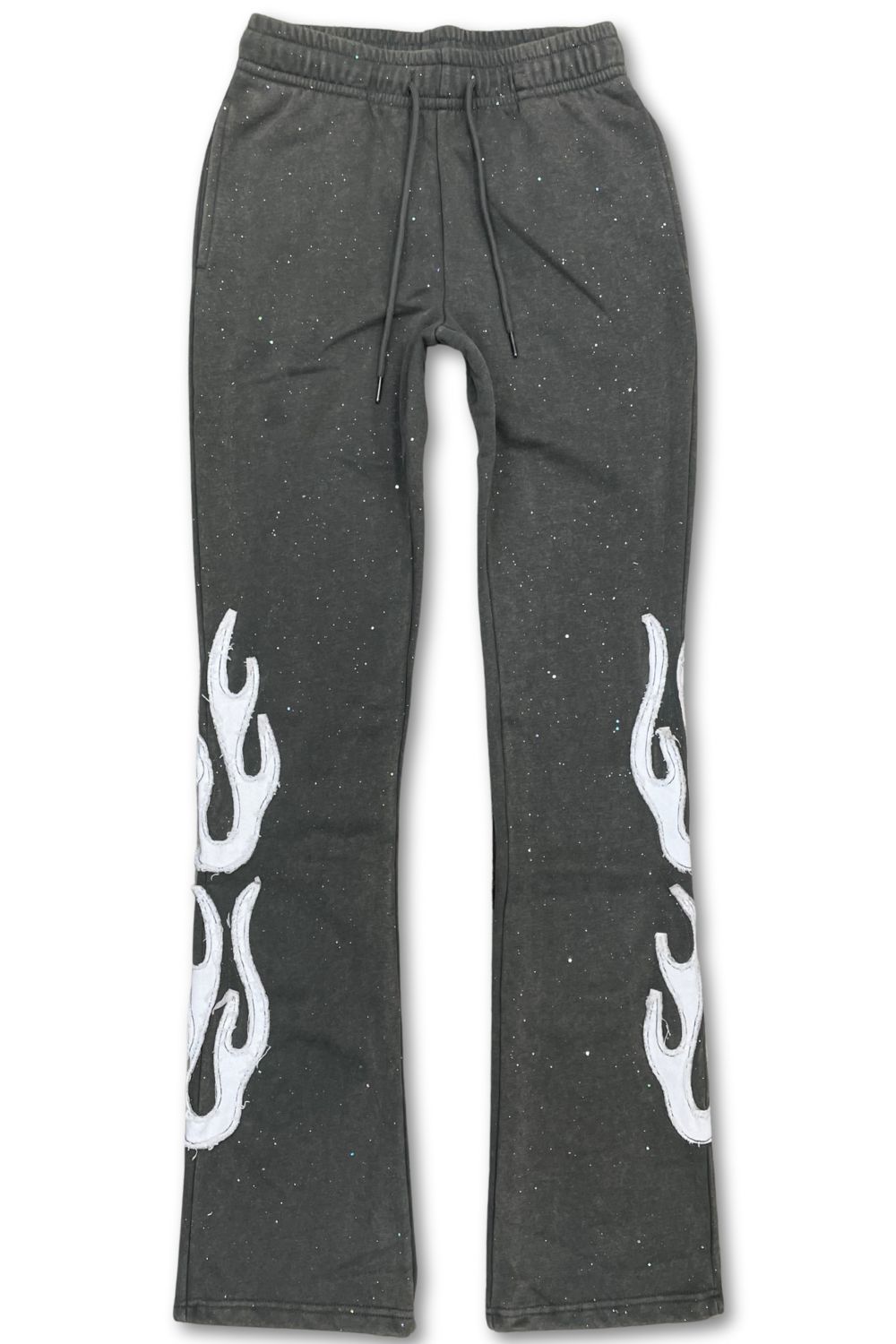 Women’s Red Fox DEPT Rhinestone Stacked Sweatsuit - Grey