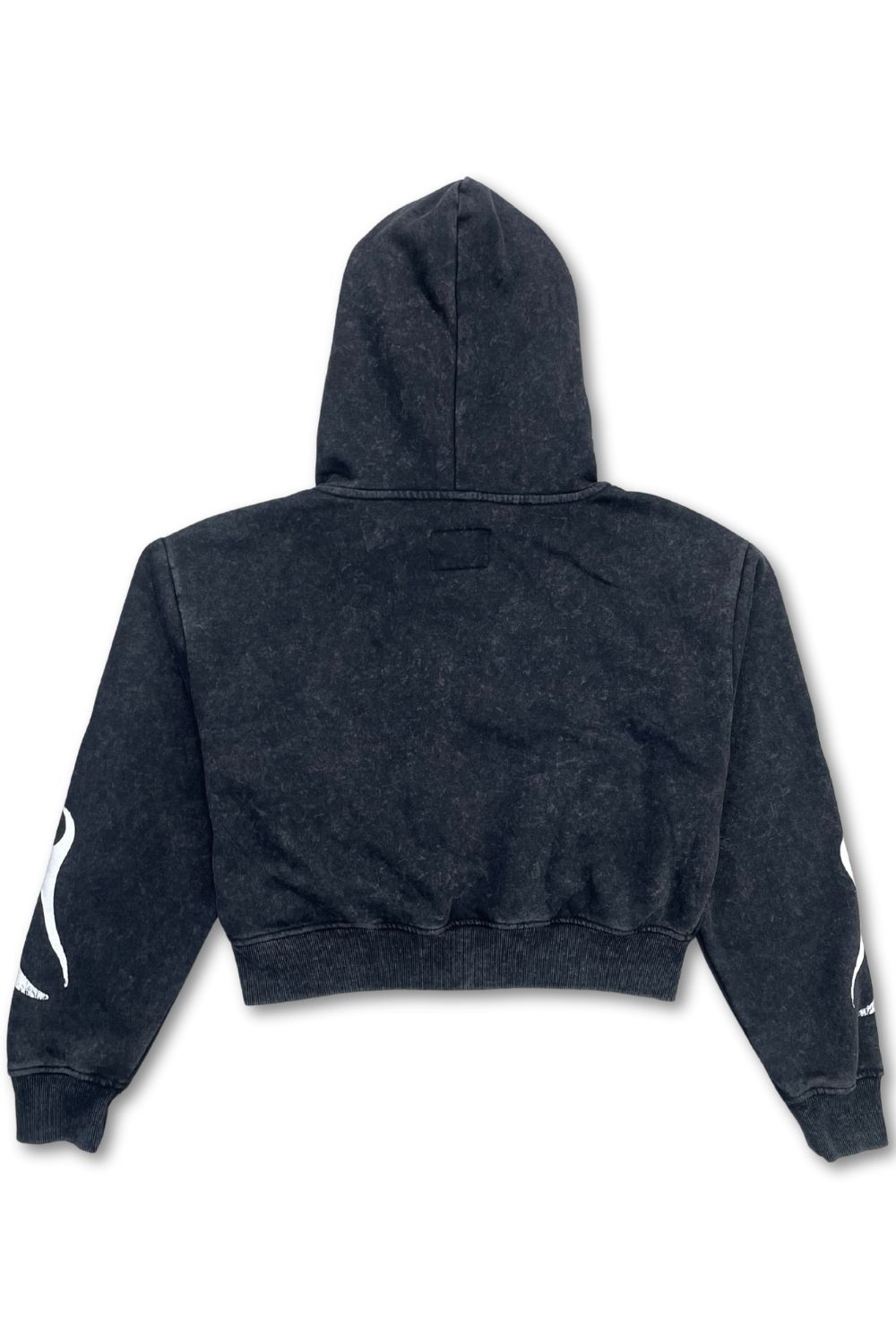 Women’s Red Fox Embellished Rhinestone Stacked Sweatsuit - Black