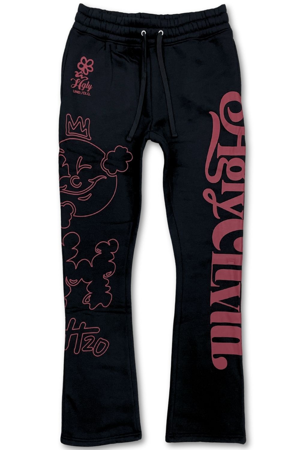 Undrtd Highly Civilized Stacked Sweatsuit - Black