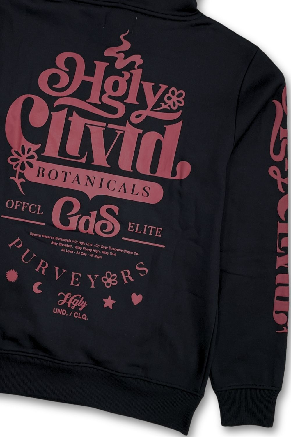 Undrtd Highly Civilized Stacked Sweatsuit - Black