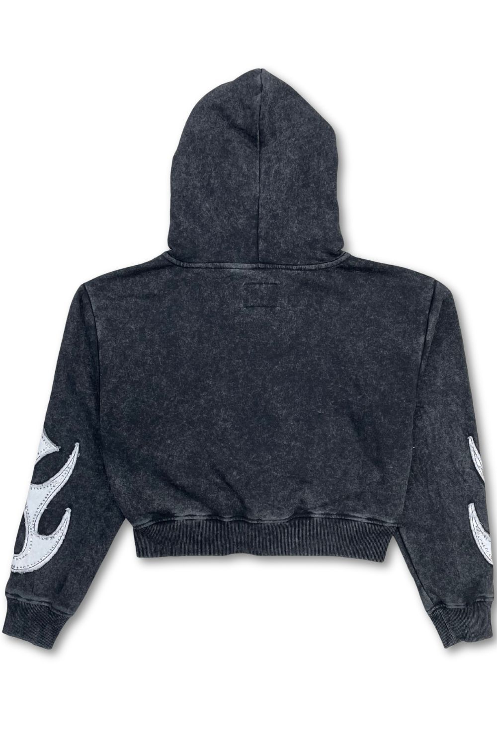 Women’s Red Fox Faith Rhinestone Stacked Sweatsuit - Black