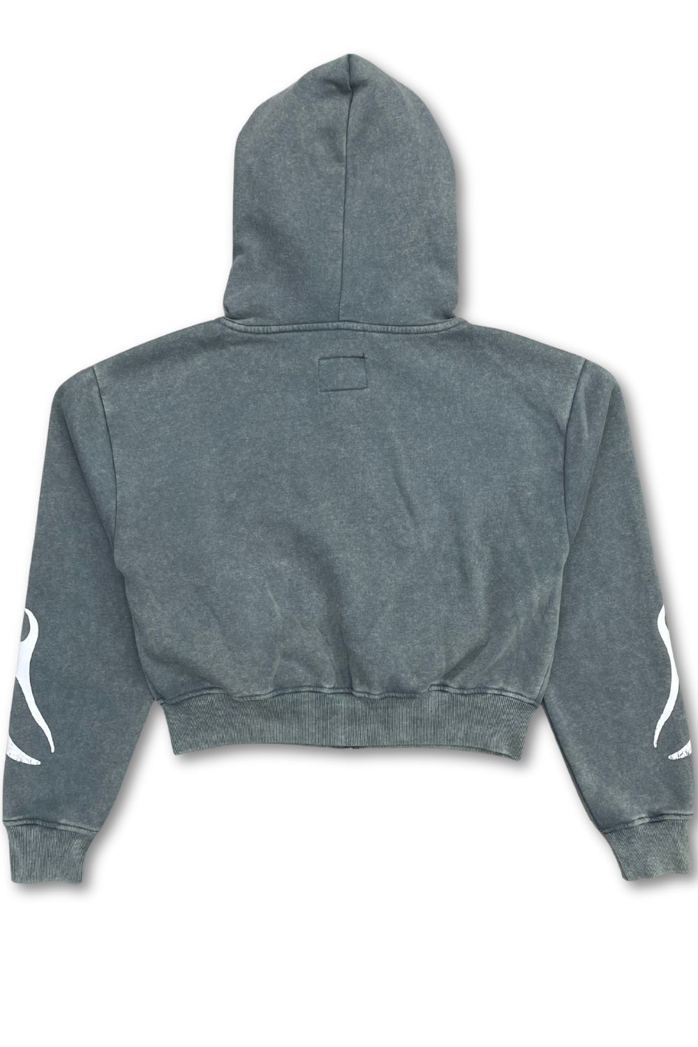 Women’s Red Fox Embellished Rhinestone Stacked Sweatsuit - Slate