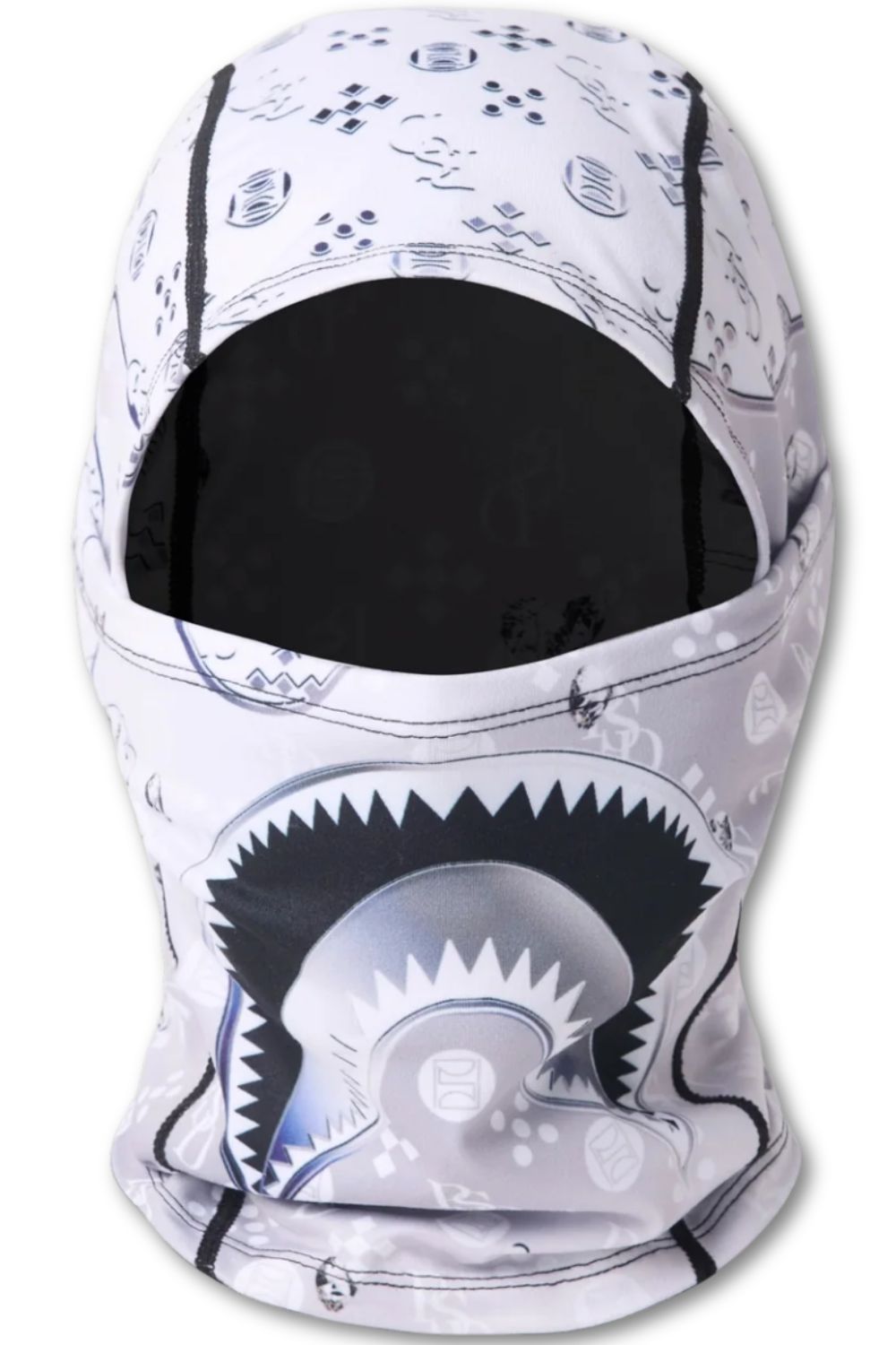 PSD Hooded Ski Mask Warfare White Diamond