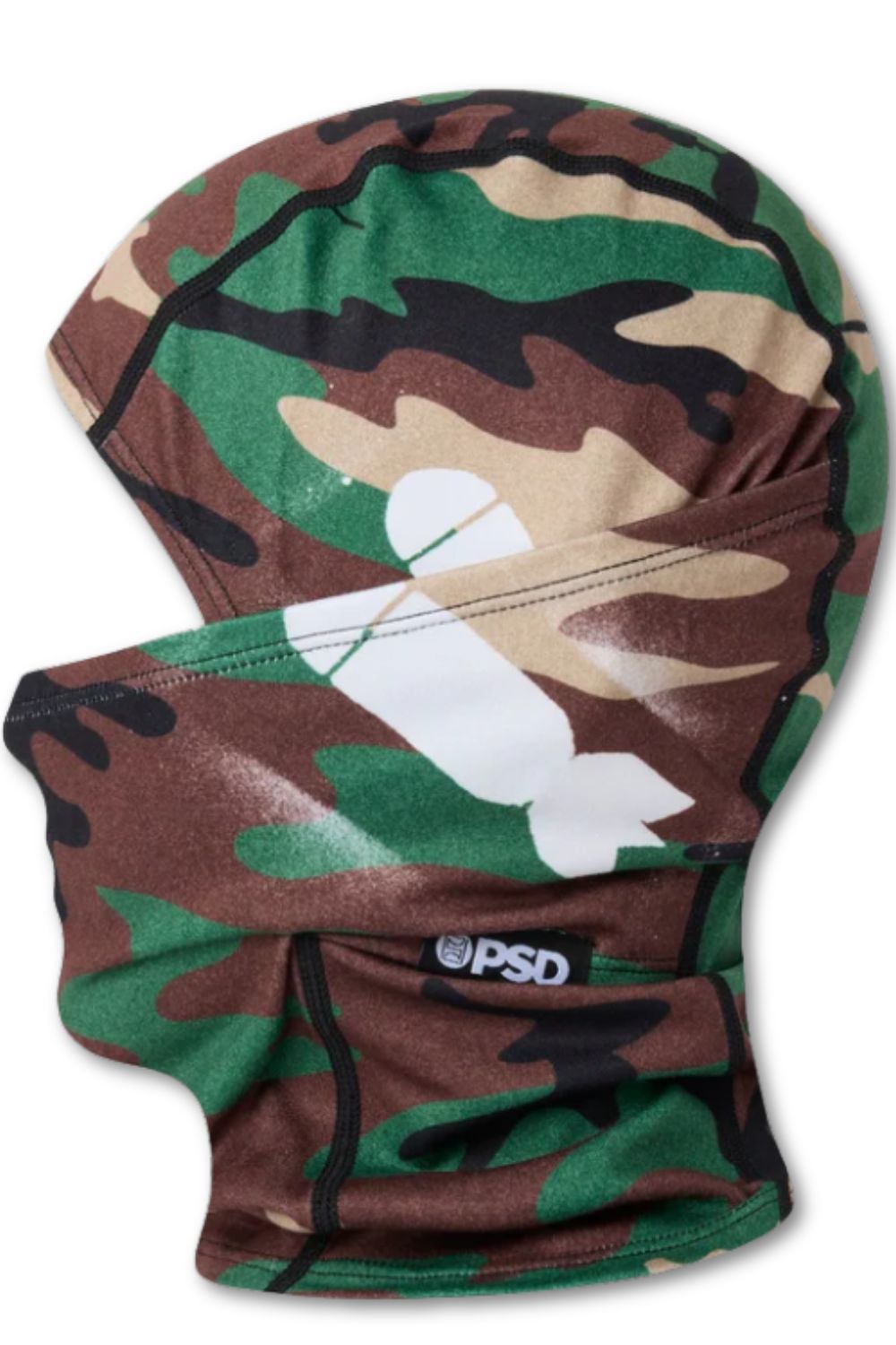 PSD Hooded Ski Mask Camo Bomber
