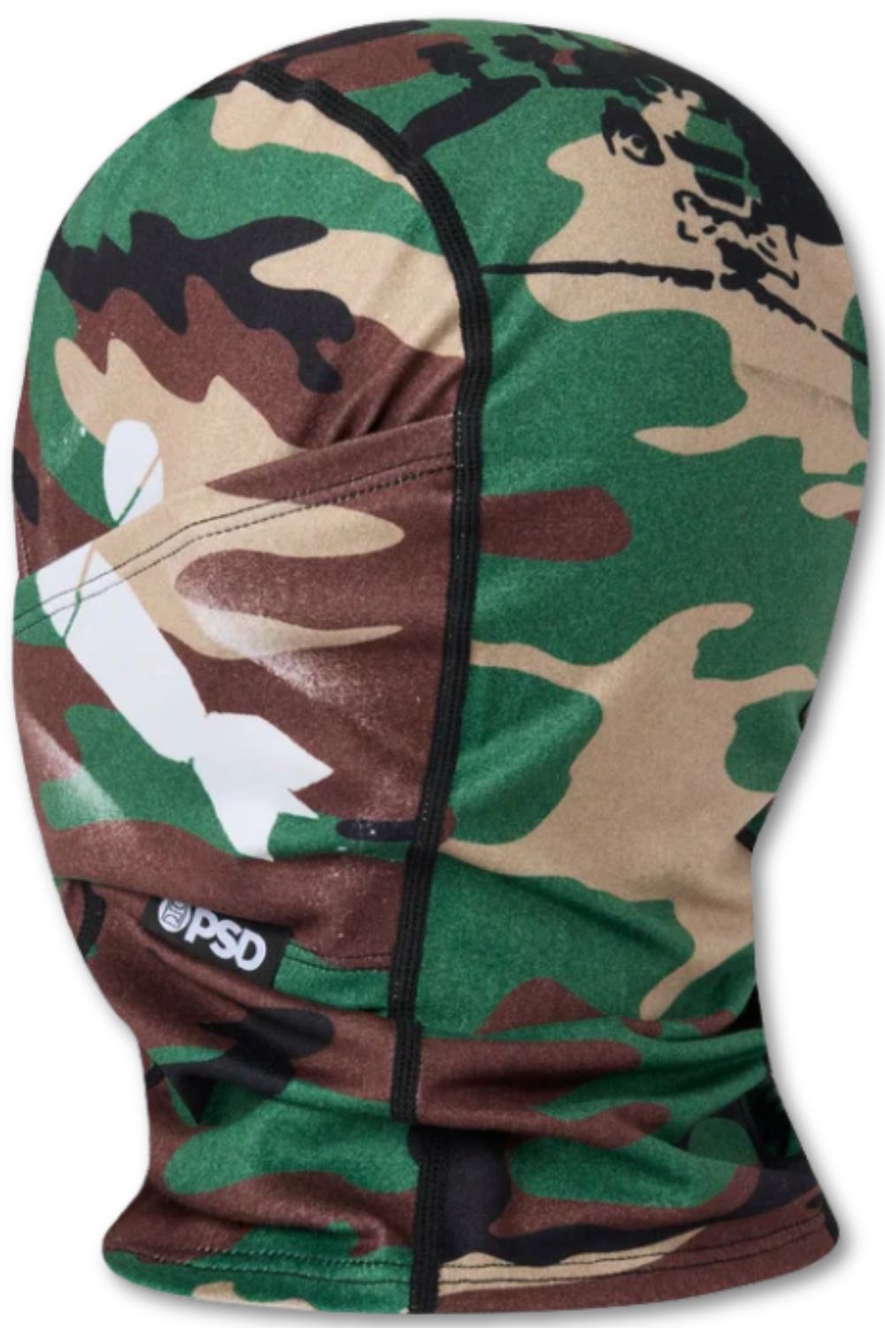 PSD Hooded Ski Mask Camo Bomber