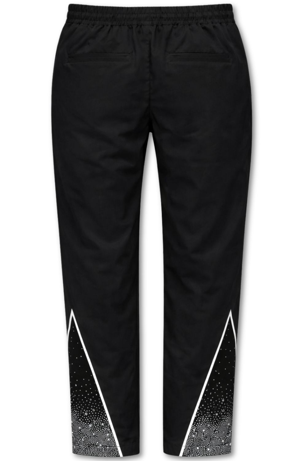 Kindred Rhinestone Nylon Pants Black/Grey