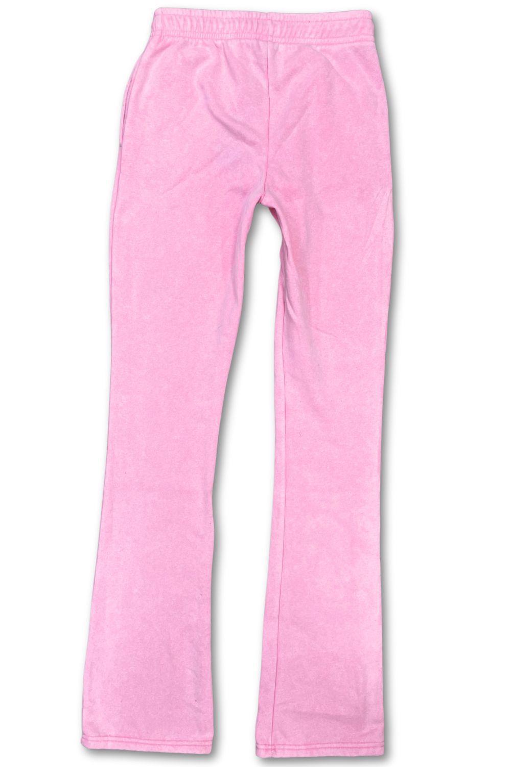 Women’s Red Fox Exclusive Rhinestone Stacked Sweatsuit - Pink