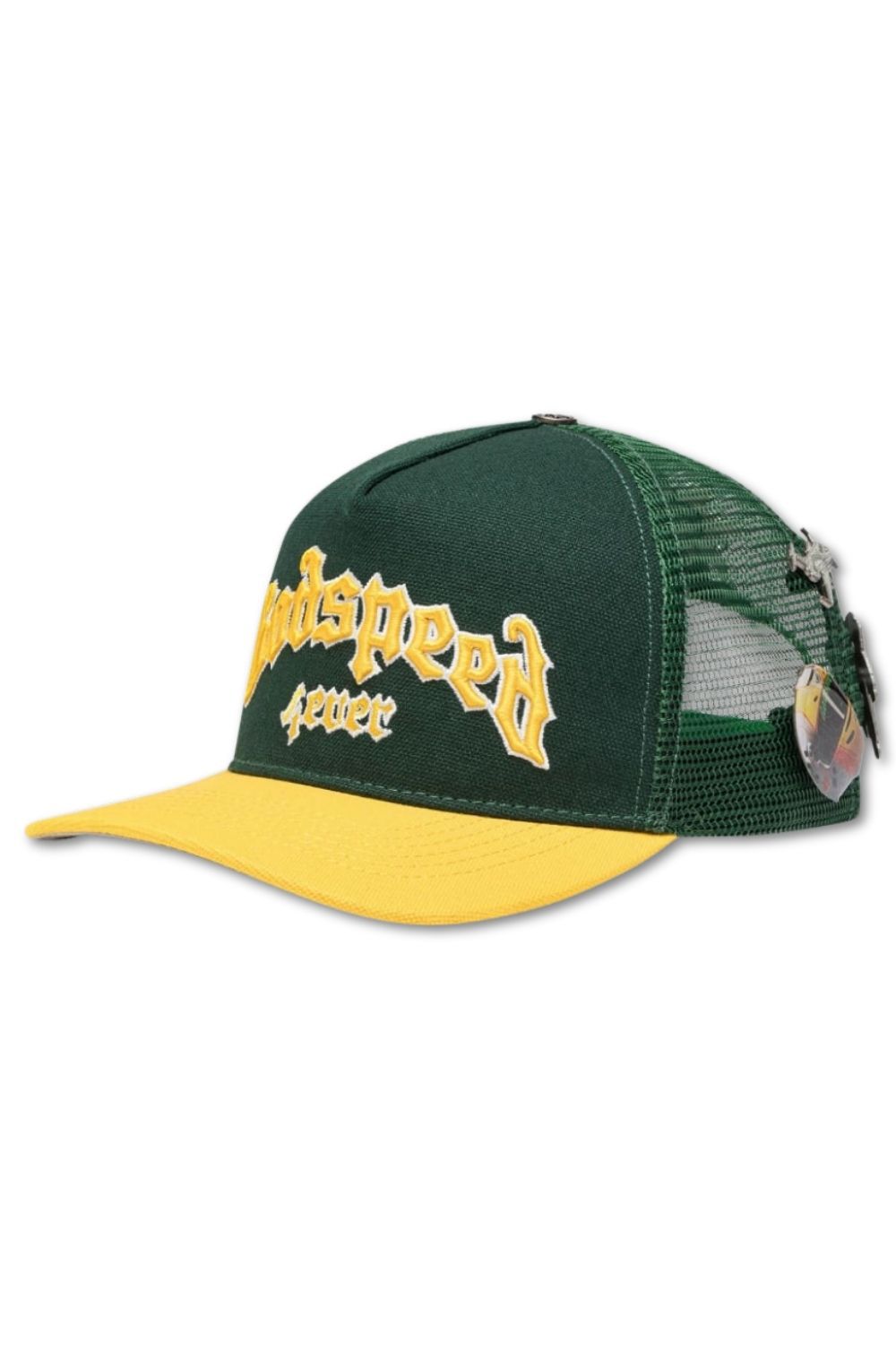 Godspeed Forever Trucker Hat - Green/Yellow