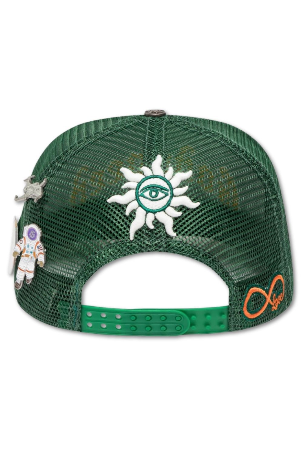 Godspeed Forever Trucker Hat - Green/Yellow