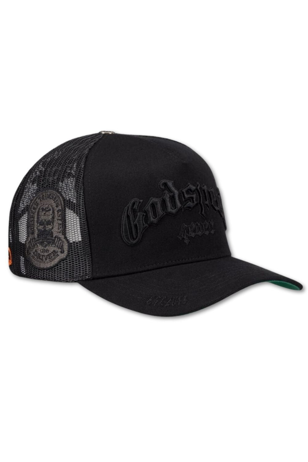 Godspeed Forever Trucker Hat Vanta Boom - Black