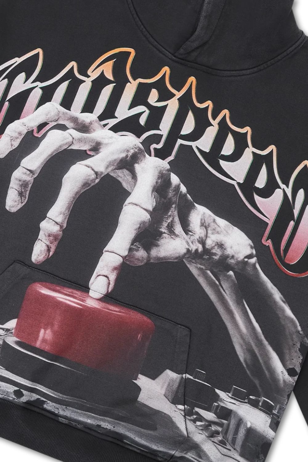 Godspeed Code Red Hoodie - Black Wash