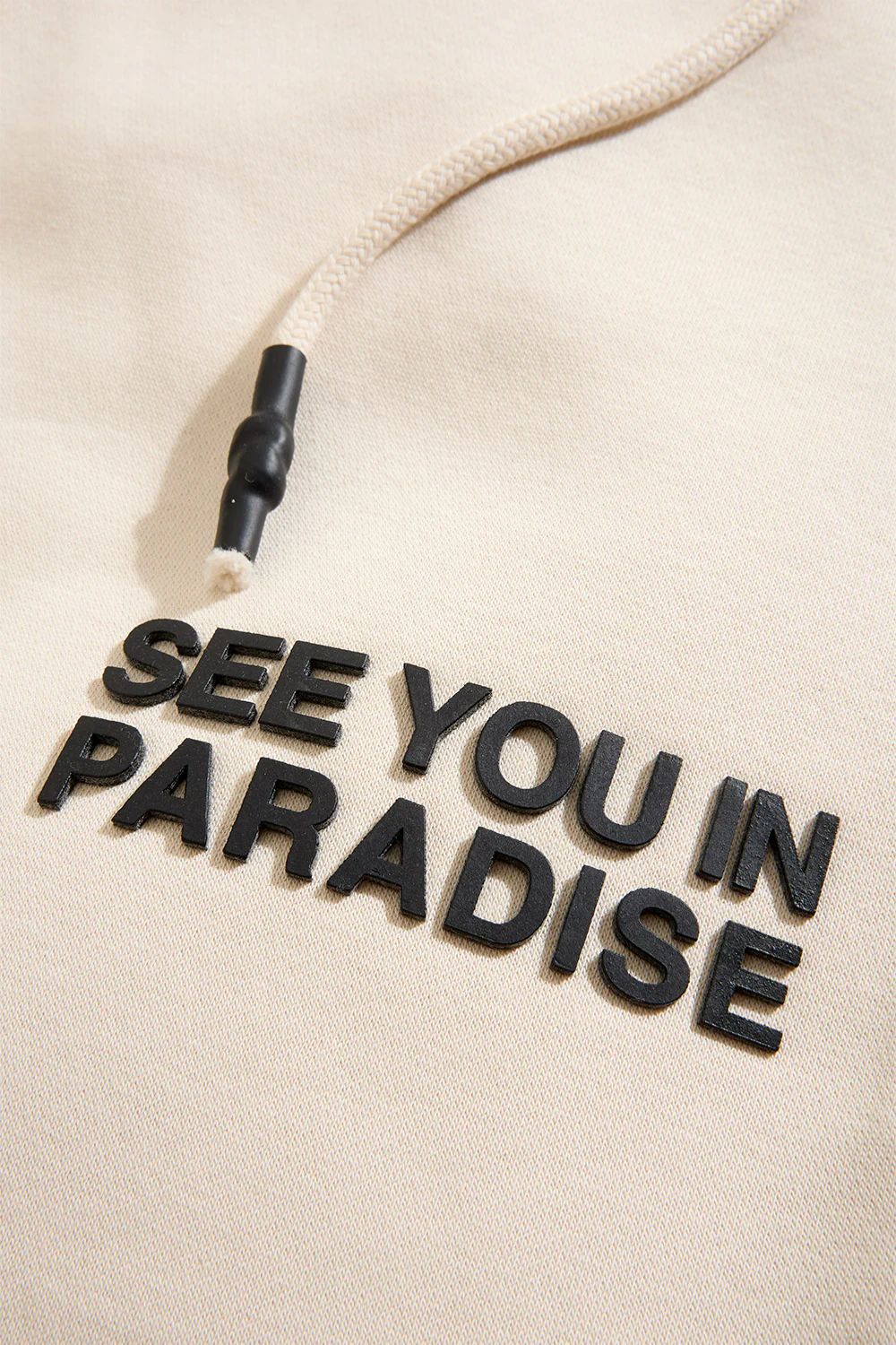 See You In Paradise Stacked Sweatpants - Cream