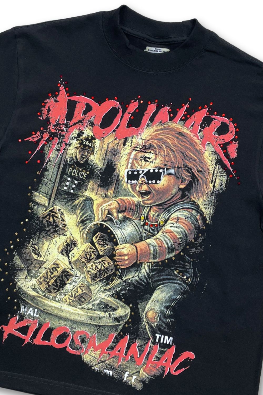 Apolinar Chucky Kilos Maniac Boxy Oversized T - Shirt