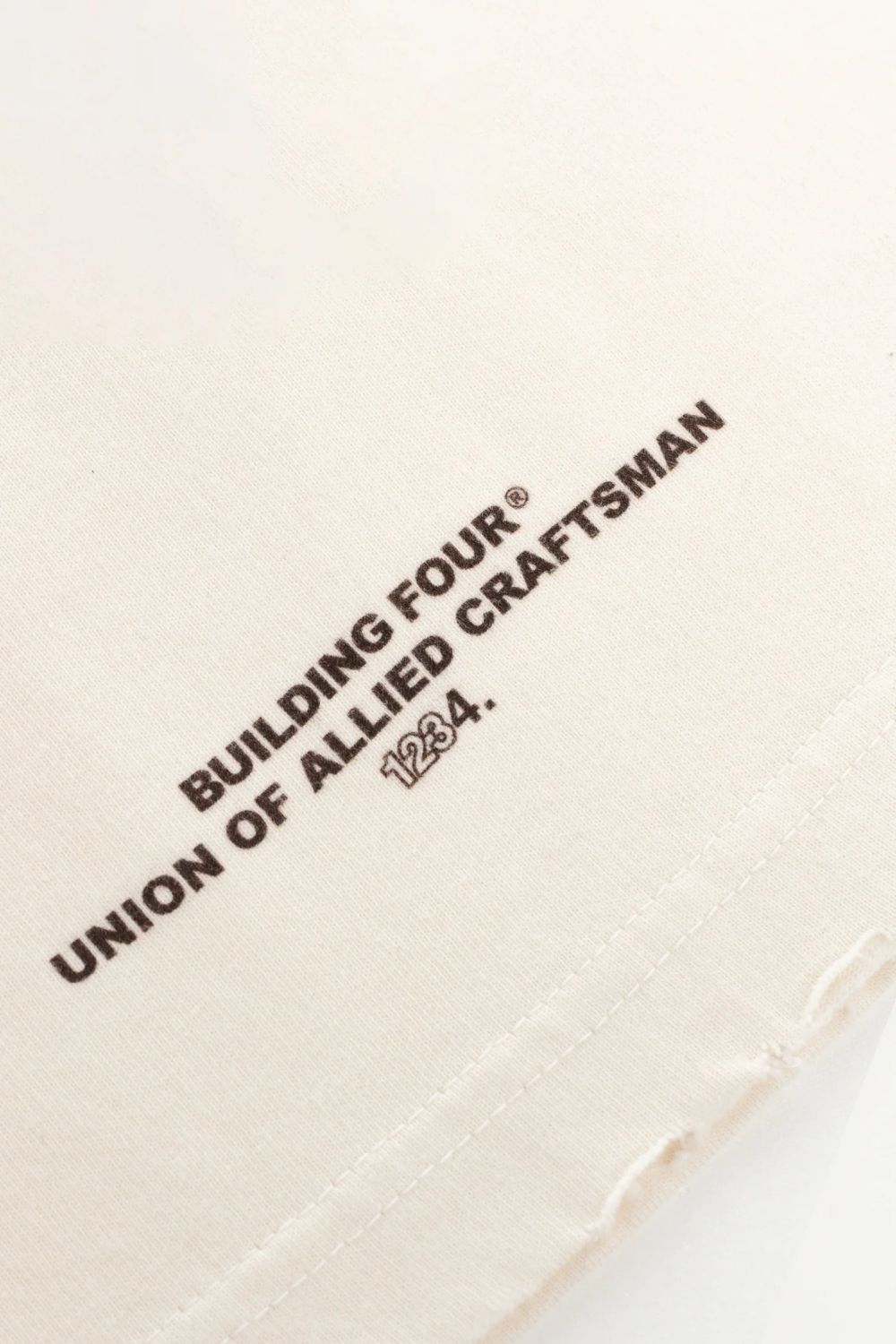 BLDG4 Rockefeller Knit T-Shirt - Antique White
