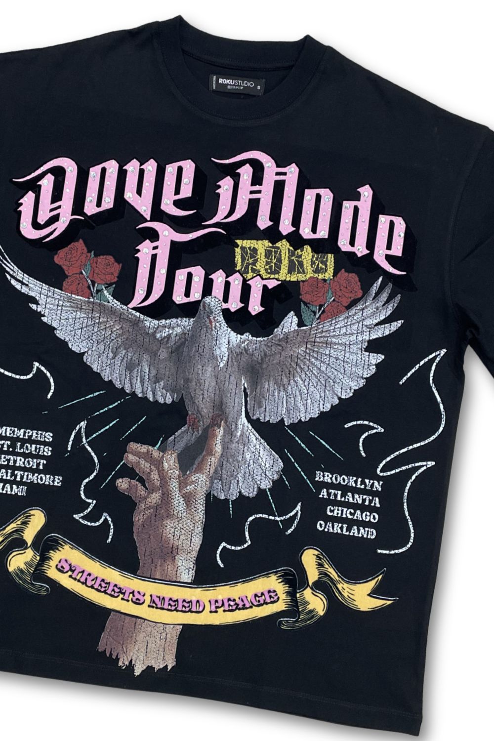 Roku Studio Dove Mode Boxy T-Shirt