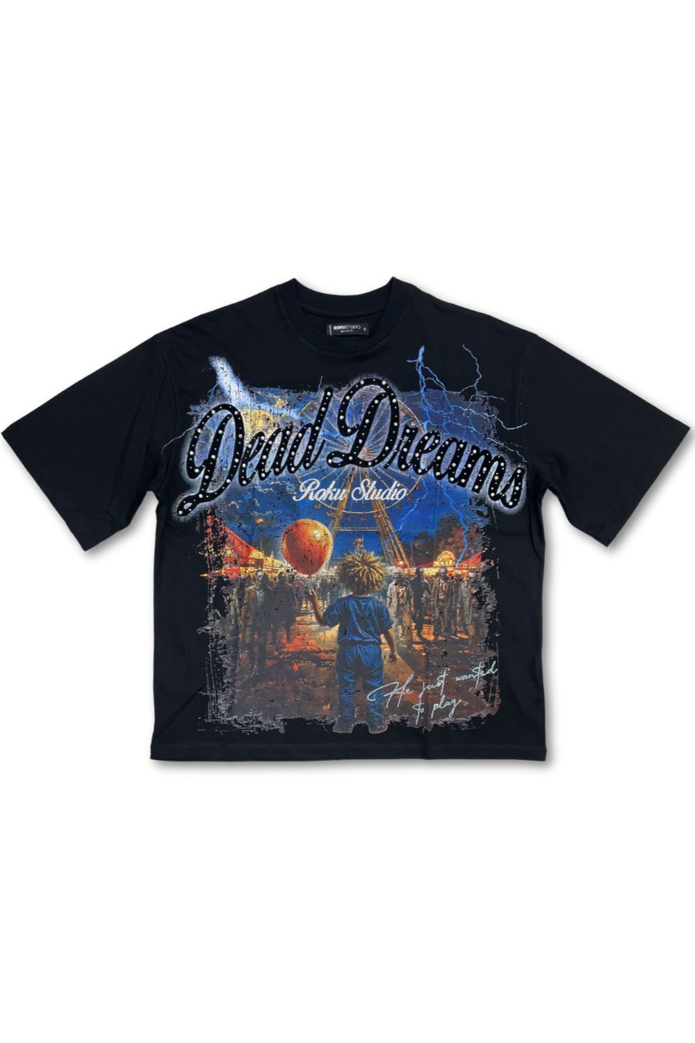 Roku Studio Dead Dreams Boxy T-Shirt 
