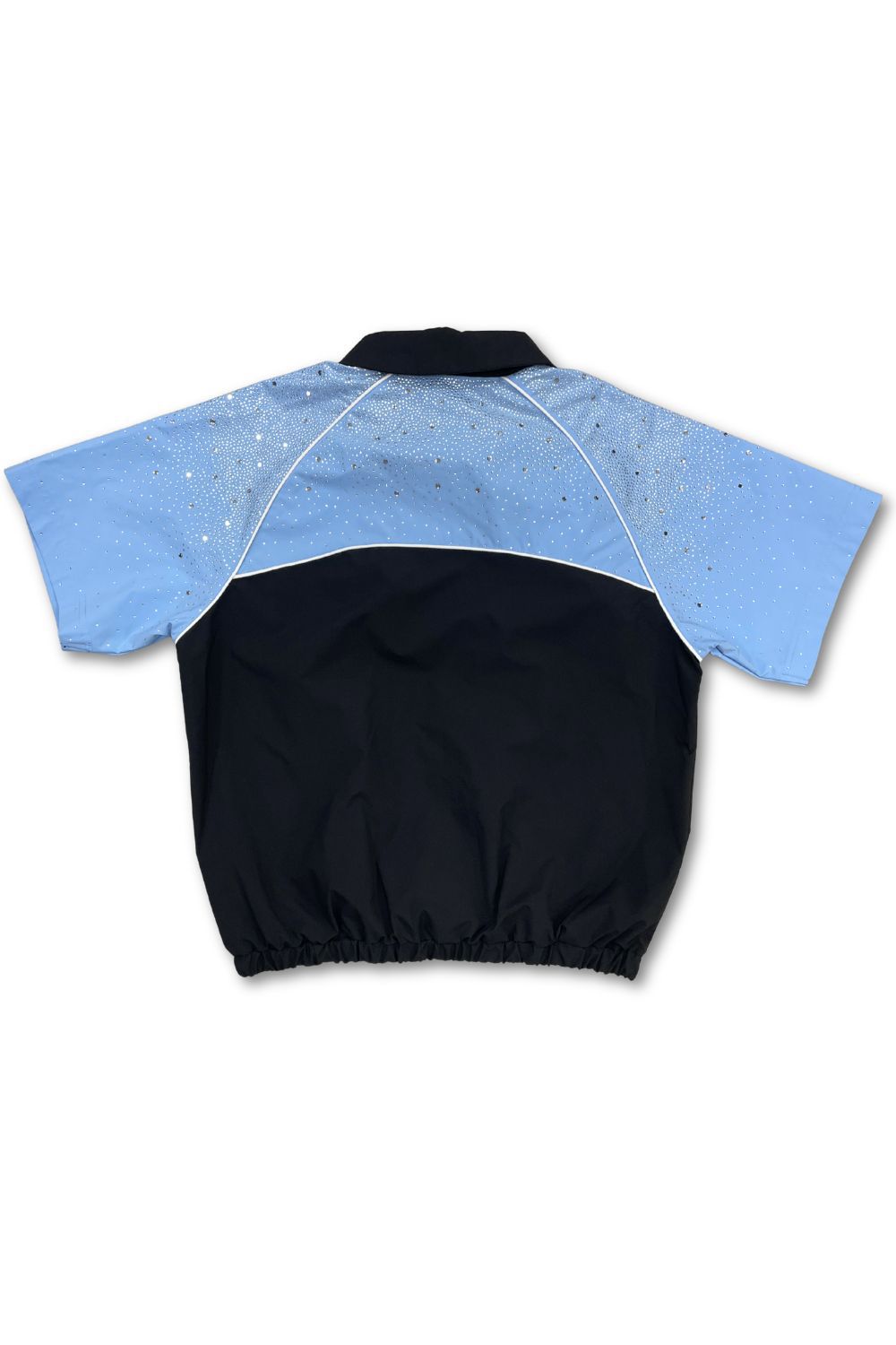 Kindred Rhinestone Nylon Zip Up - University Blue