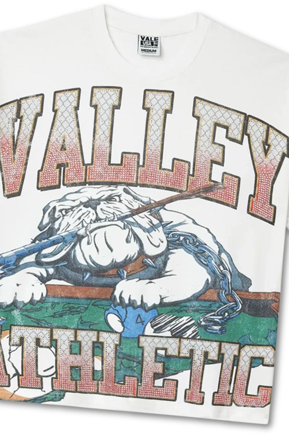 Vale Forever Valley Athletics Sport Dept Big Dog T-Shirt