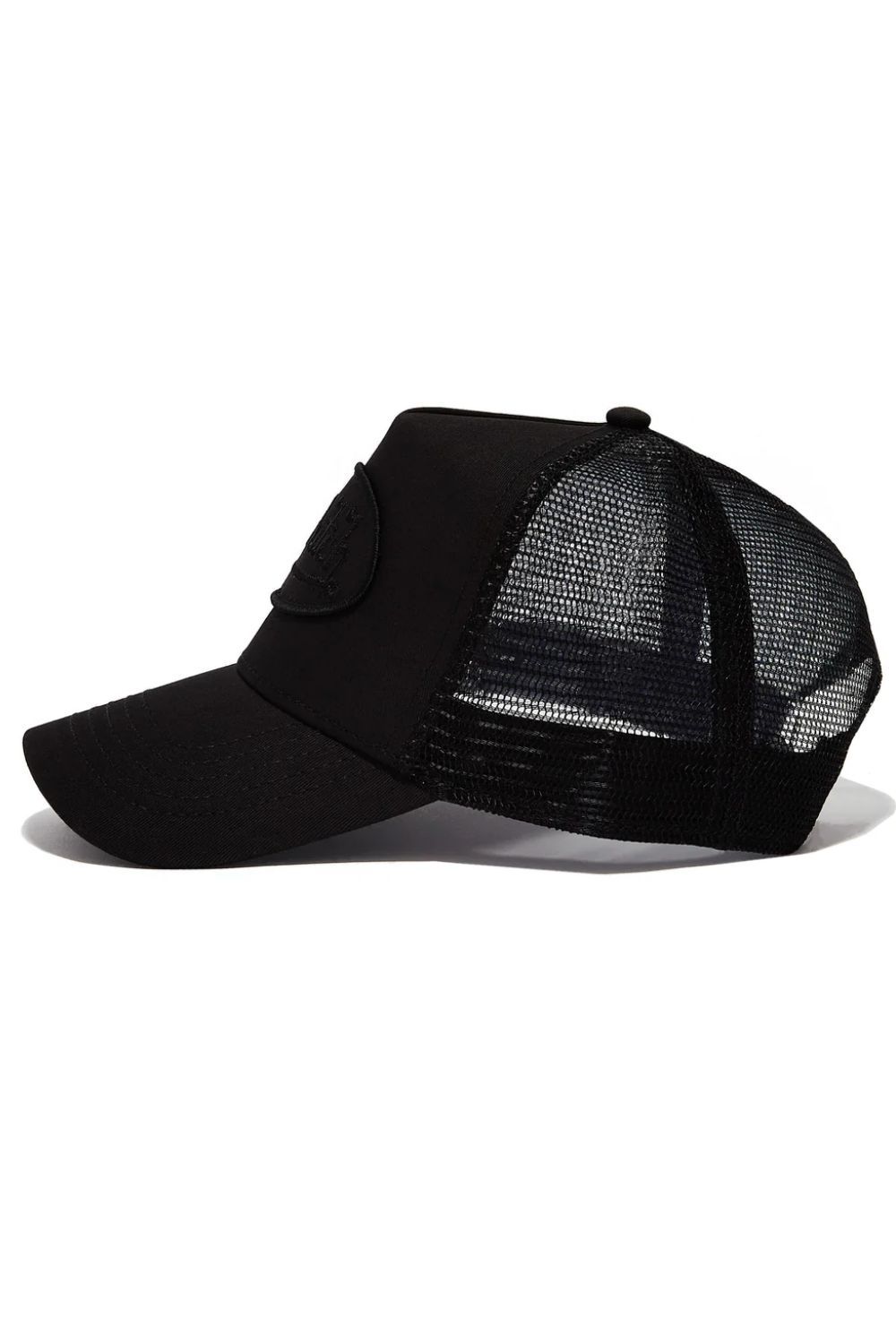 Von Dutch Triple Black Trucker Hat