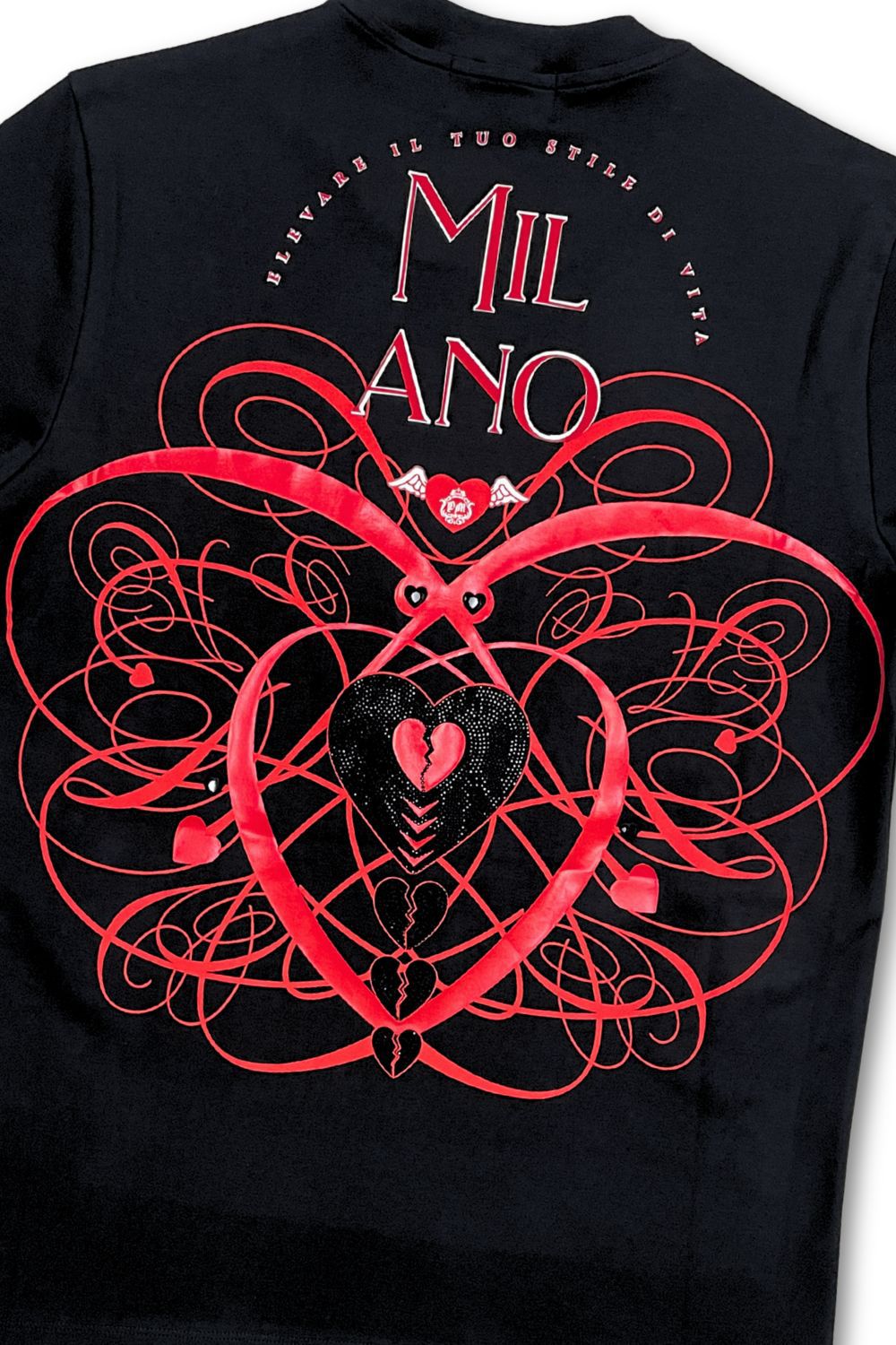 Premium Milano Melted Hearts T-Shirt