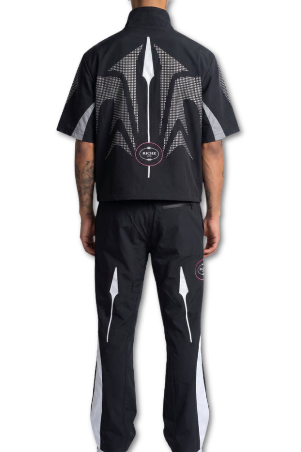 Vie Riche Enigma Zip Up - Black