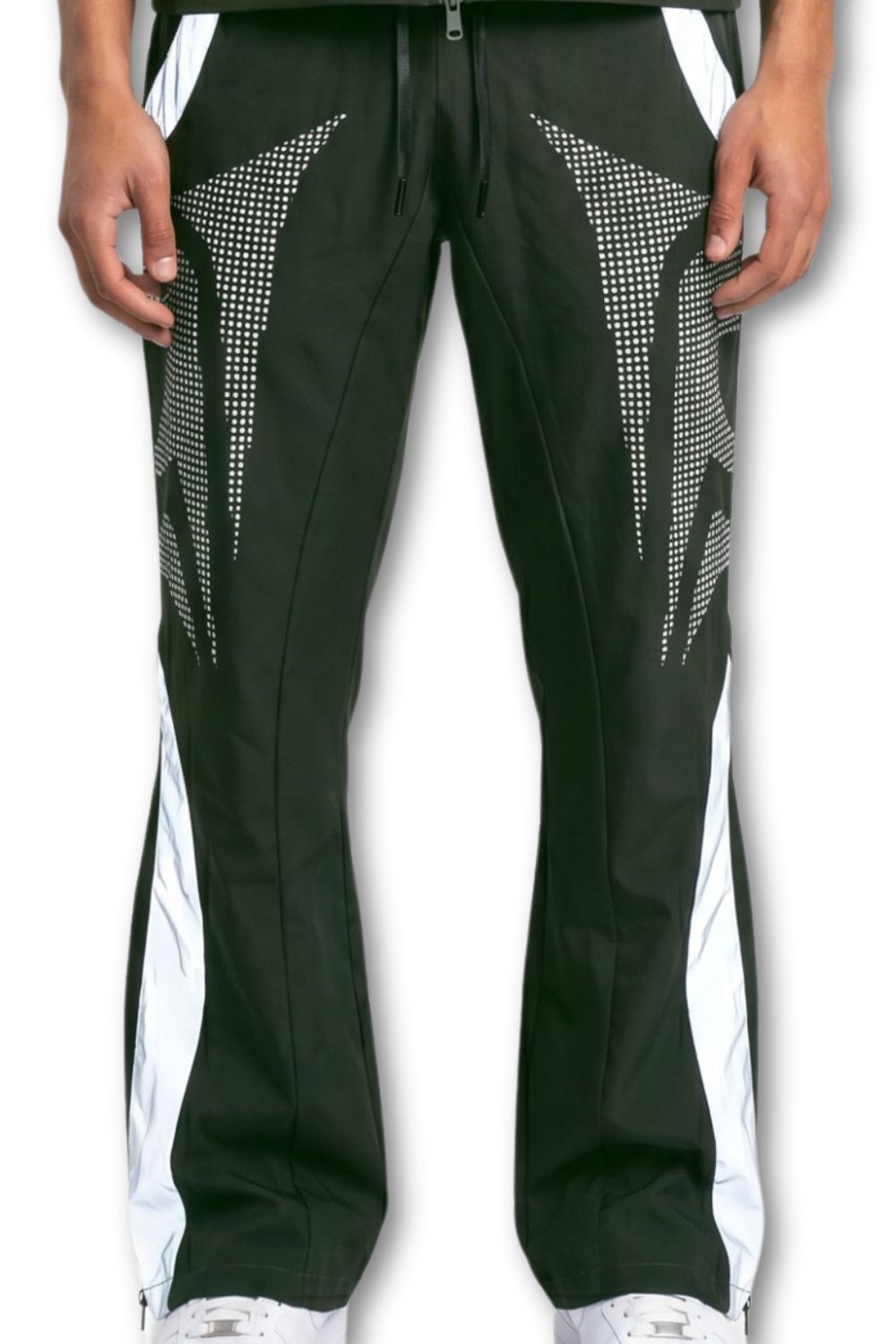 Vie Riche Enigma Stacked Pants - Olive
