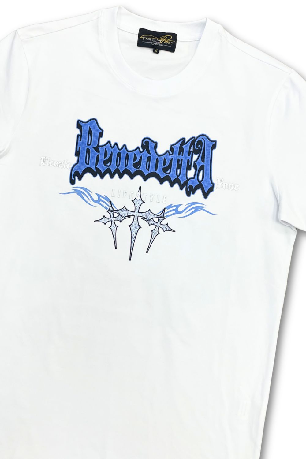 Premium Milano Faith Prevails T-Shirt - White