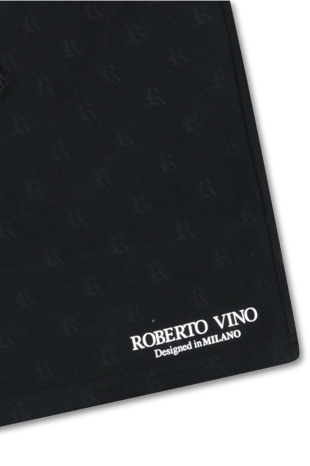Roberto Vino Milano -Knitted Shorts - Black