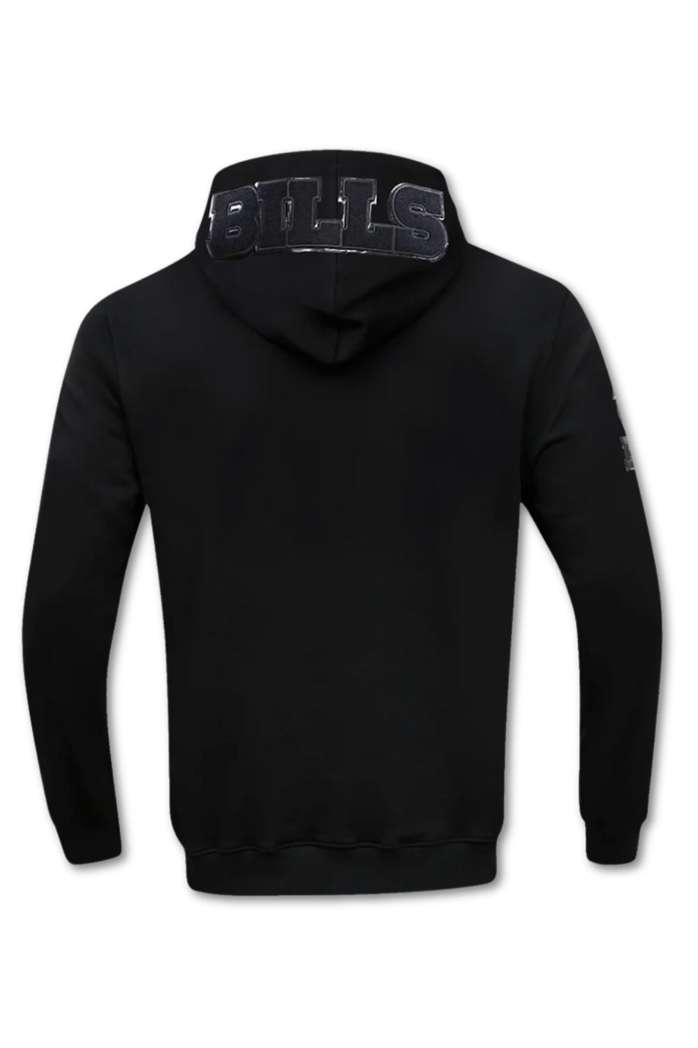 Pro Standard Buffalo Bills Triple Black Zip Up Hoodie 