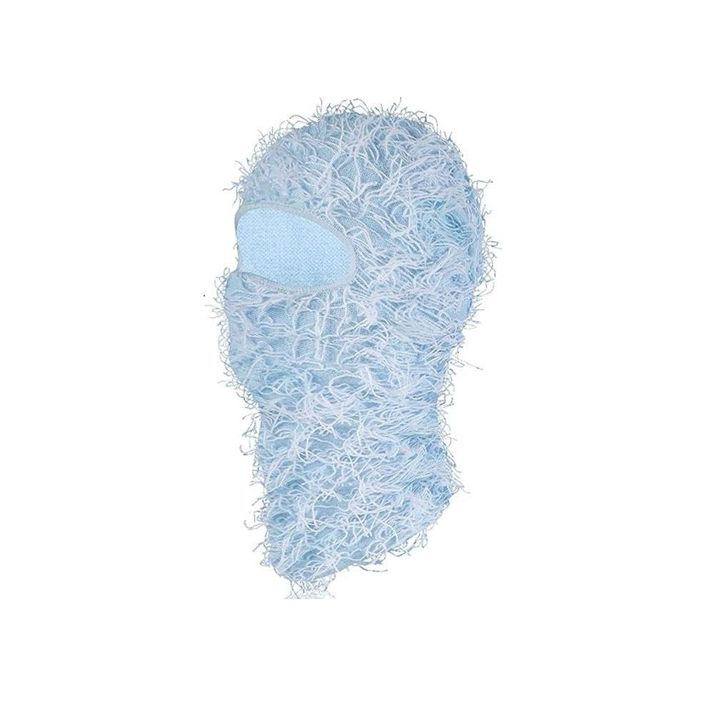 Sheisty Mask - Ski Mask - Balaclava Mask - Sky Blue/ White