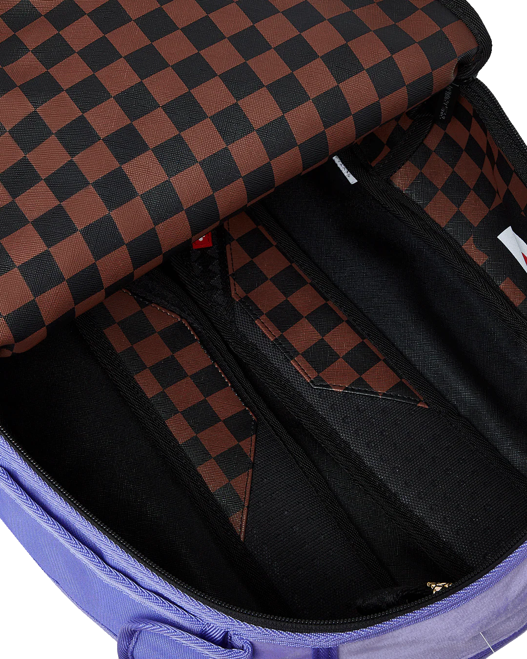 Sprayground - Nooo Way!!! A Reversible Backpack - Purple Velour To Og Sharks In Paris Backpack