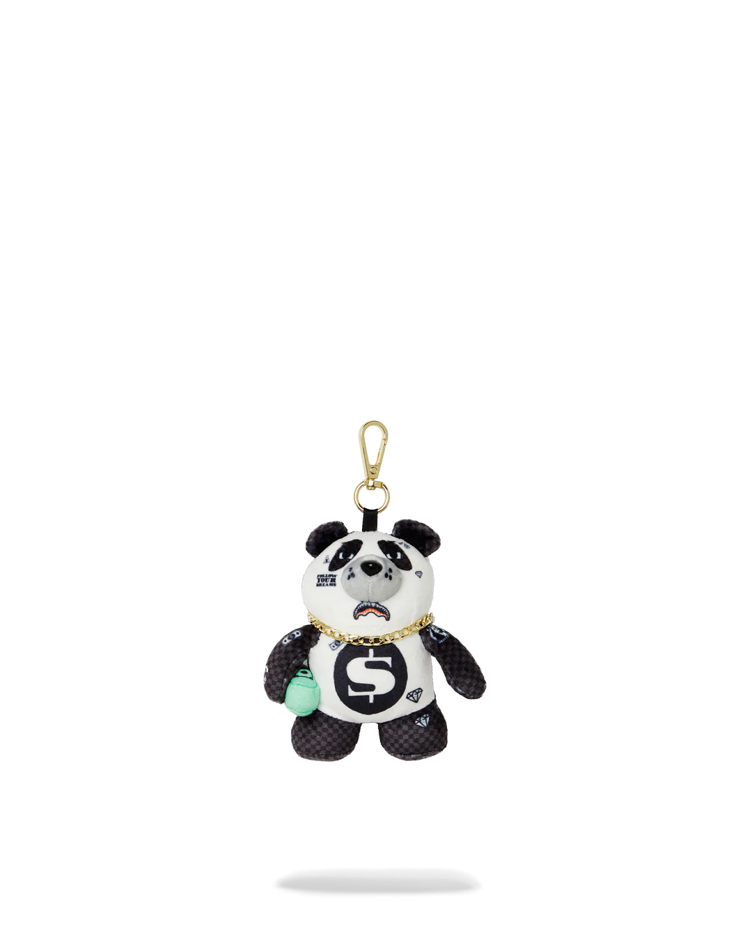 Sprayground -Panda Ski Mask Bear Keychain