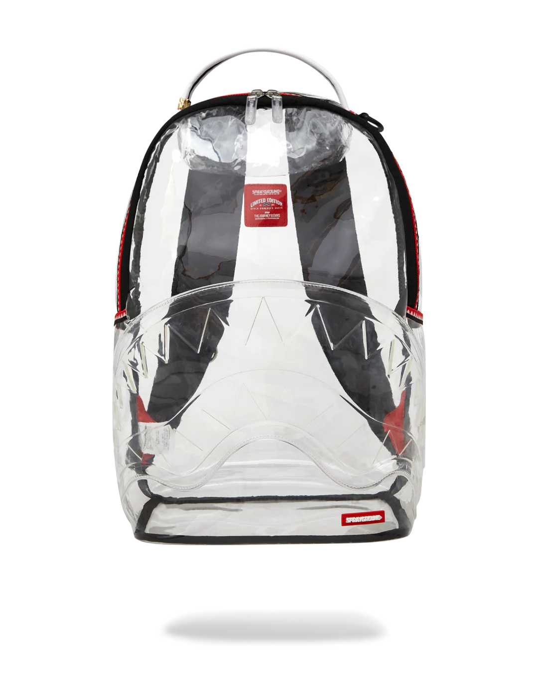 Sprayground-100% Clear Backpack Shark