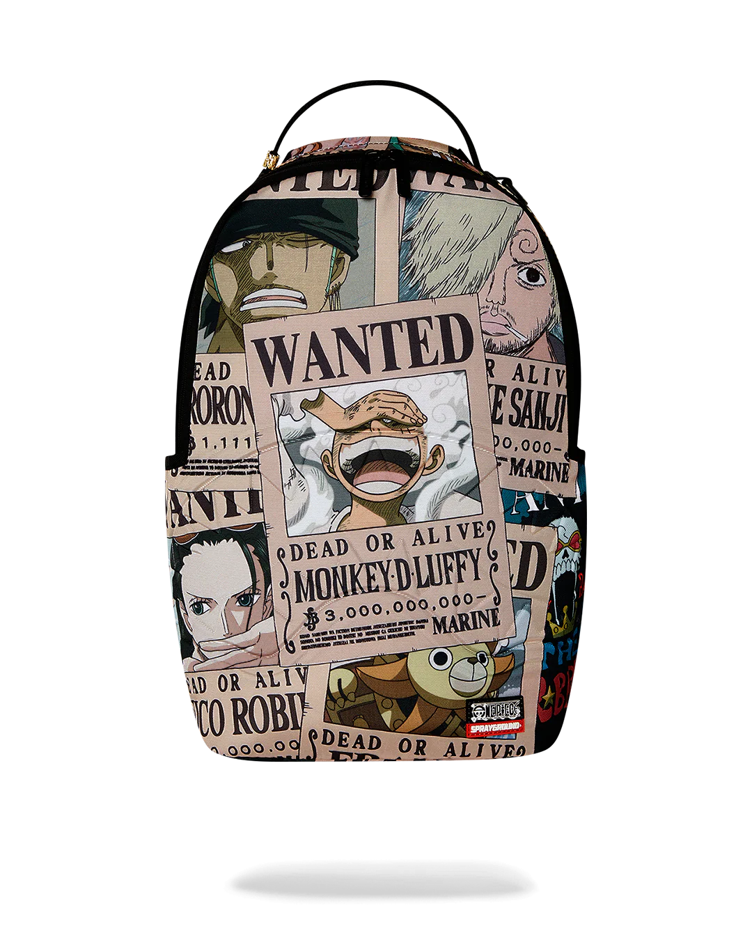 Sprayground -One Piece Wanted Shark Posters Backpack