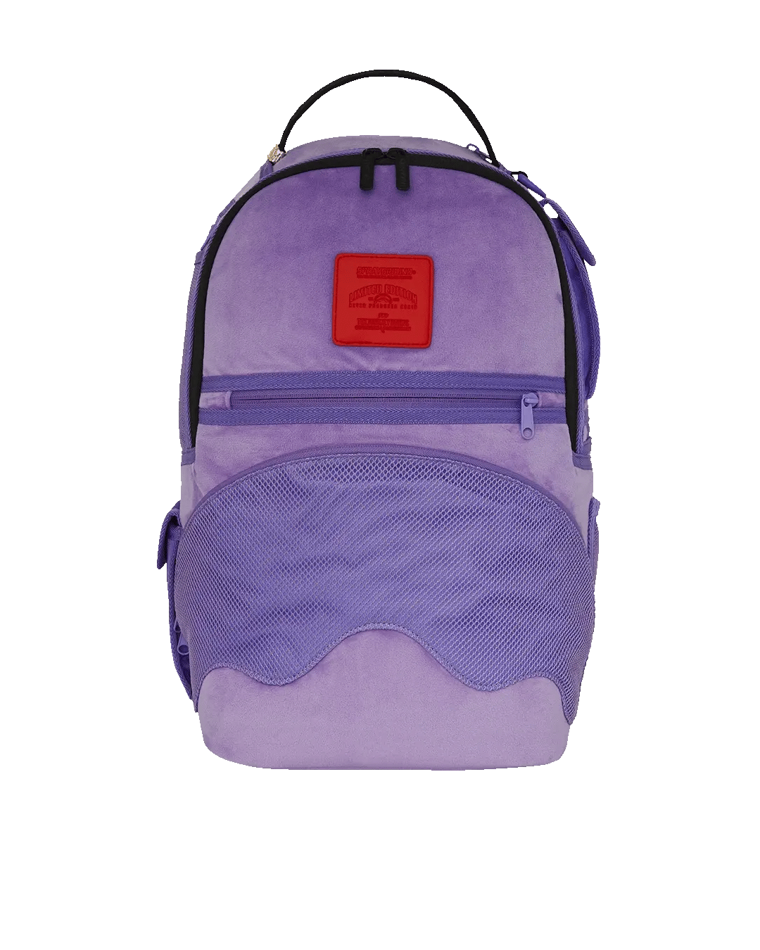 Sprayground - Nooo Way!!! A Reversible Backpack - Purple Velour To Og Sharks In Paris Backpack