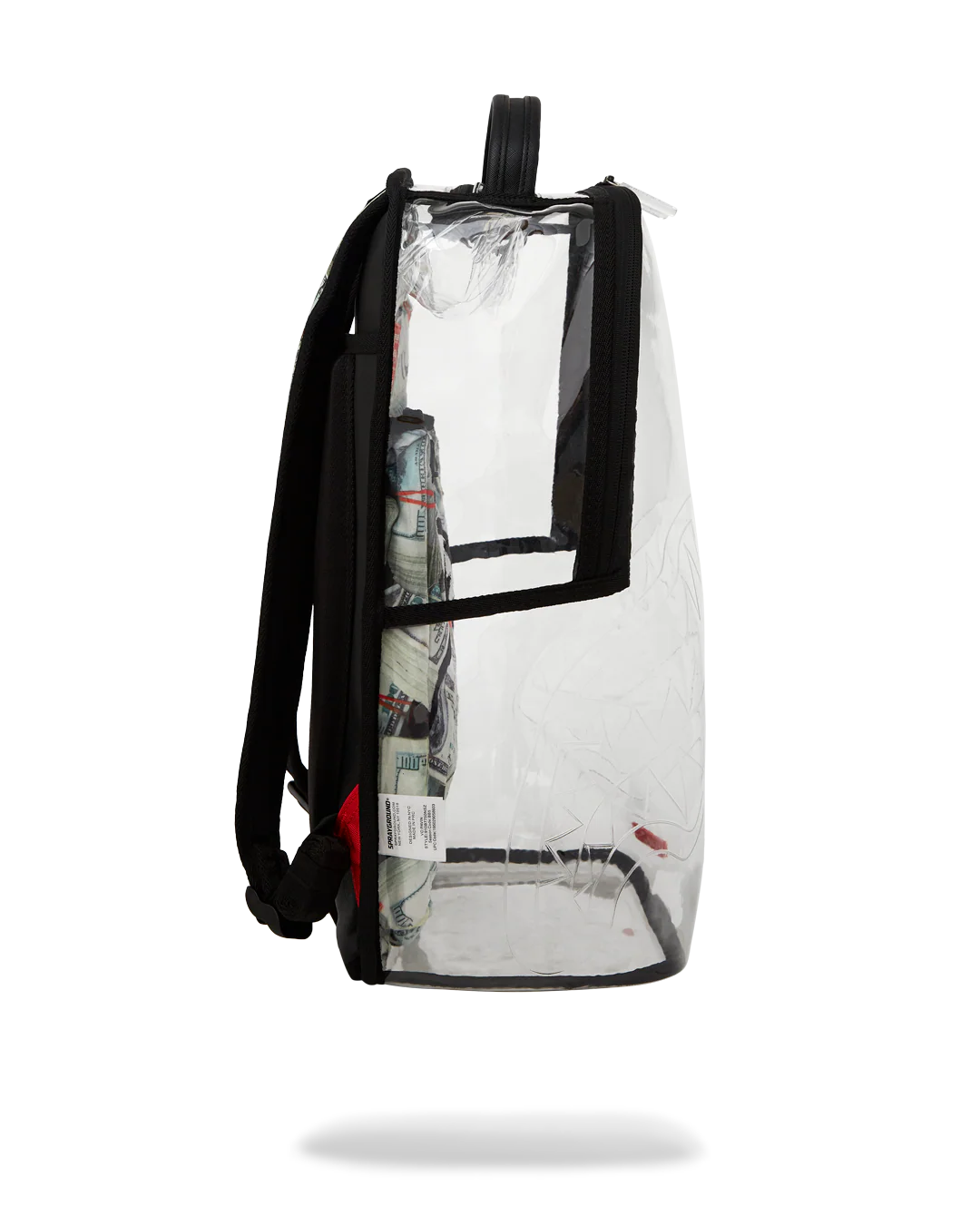 Sprayground-Clear Backpack - Money Chomp
