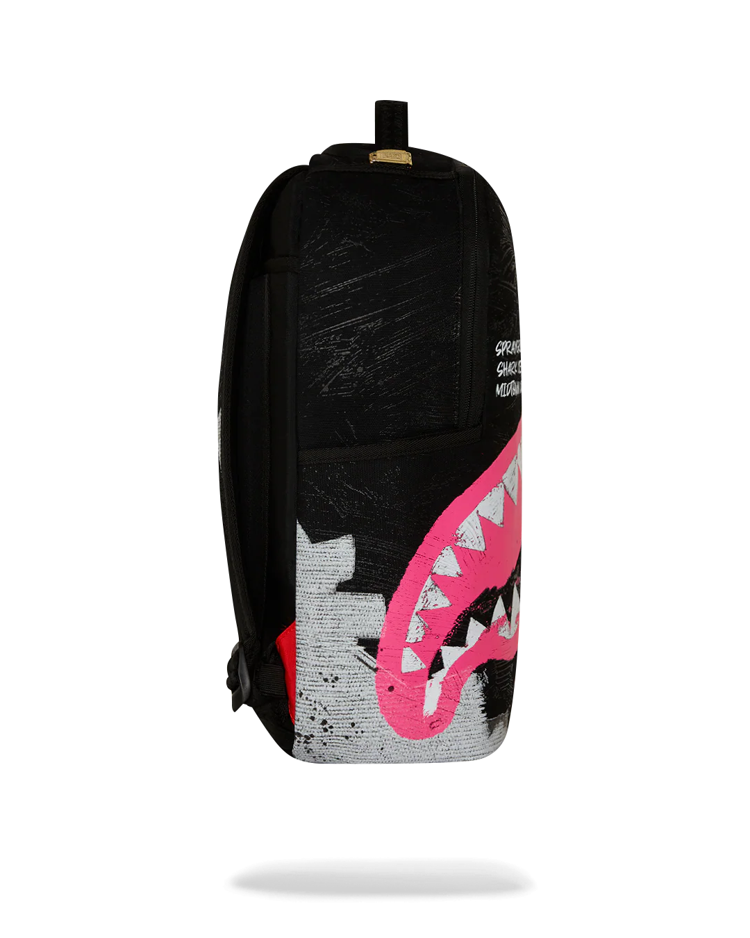 Sprayground -Shark Central Acrylic Art Dlx Cotton Backpack